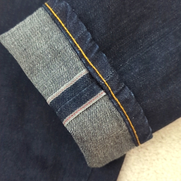 Naked & Famous Super Guy jeans in Deep Indigo Stretch Selvedge US 34 - Picture 7 of 14